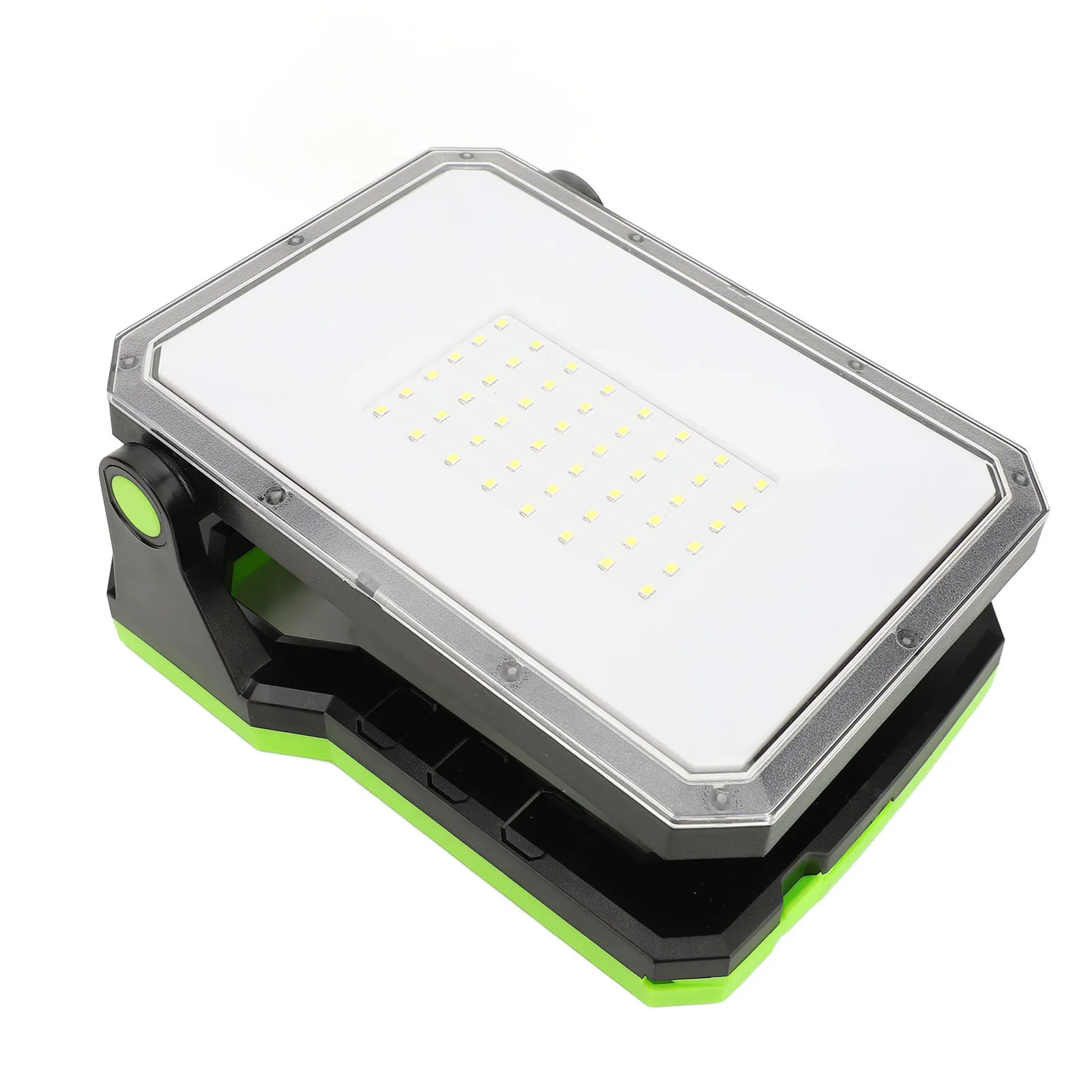 ضوء عمل قابل للطي من النوع C شحن 3 مستويات إضاءة بحد أقصى 1300LM LED كشاف ضوء بطارية 4000 مللي أمبير في الساعة للتخييم في الهواء الطلق والتنزه