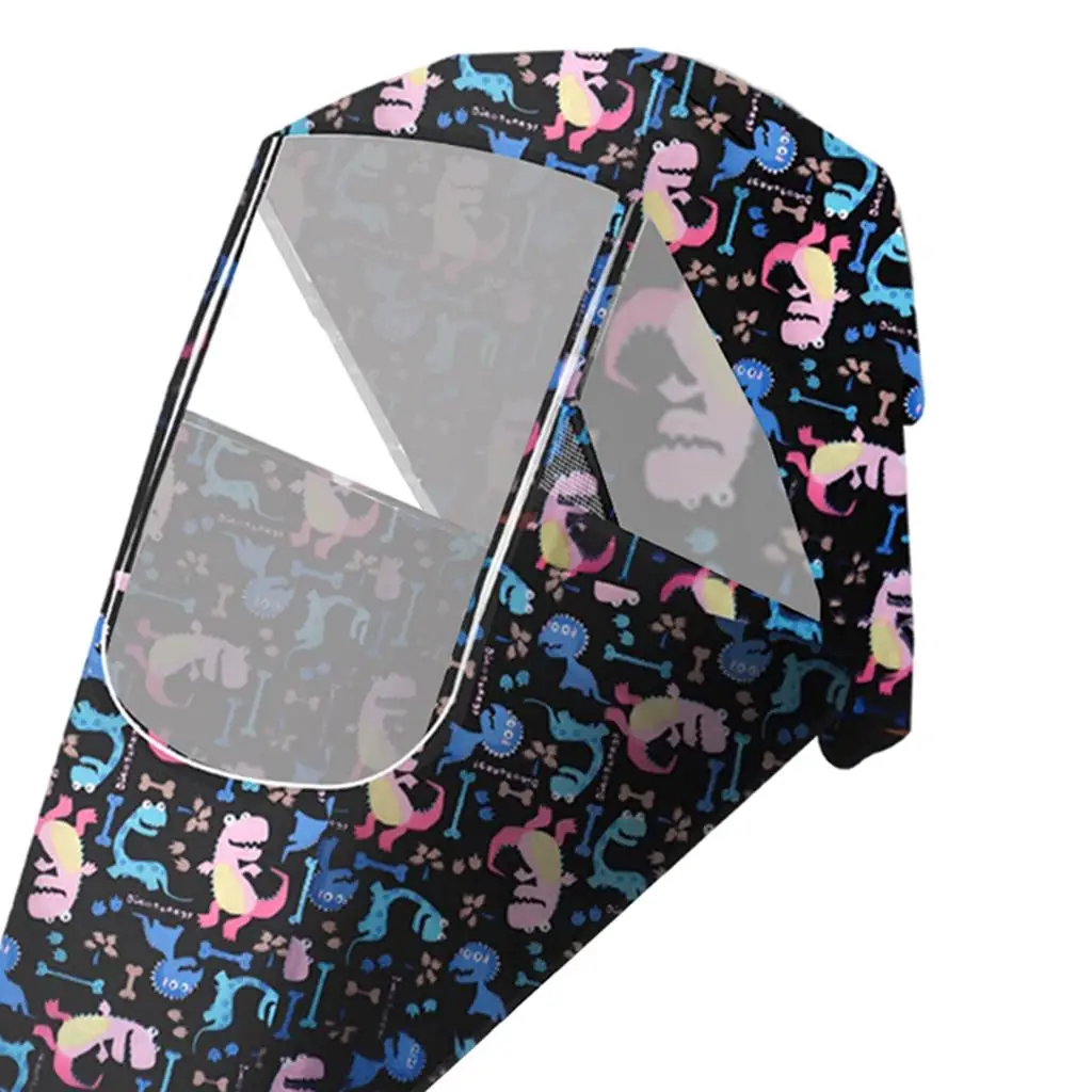 Wózek dziecięcy Osłona przeciwdeszczowa Wózek spacerowy Wózek spacerowy Pyłoszczelny przezroczysty zamek błyskawiczny Oddychający Reisen im Freien Weather Wind