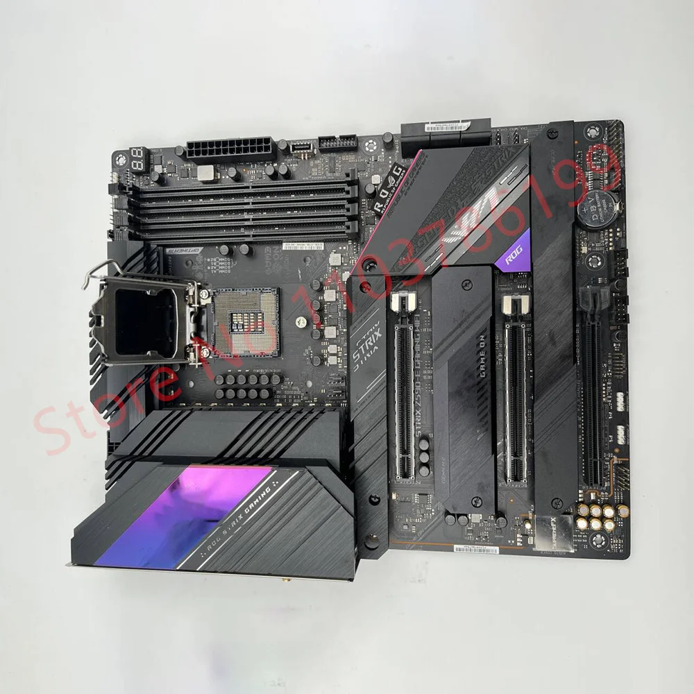 ROG STRIX Z590-E GAMING WIFI For ASUS ATX Motherboard Z590 DDR4 PCI-E 4.0 4 × M. 2 USB3.2 11th/10th Generation