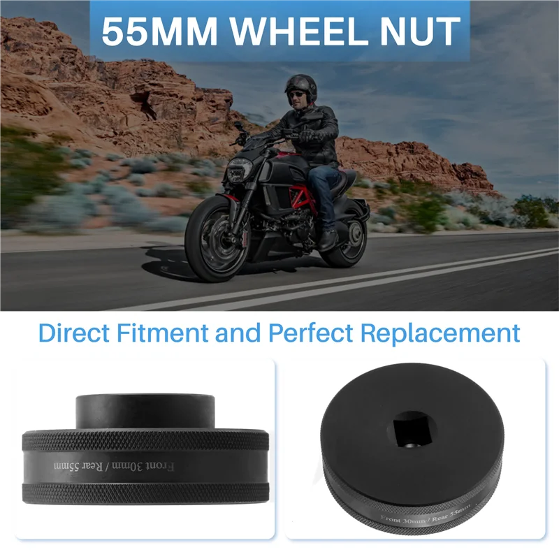 

AU34-55Mm + 30Mm Wheel Nut Socket Tool For Ducati 1098 1198 1199 Multistrada Diavel