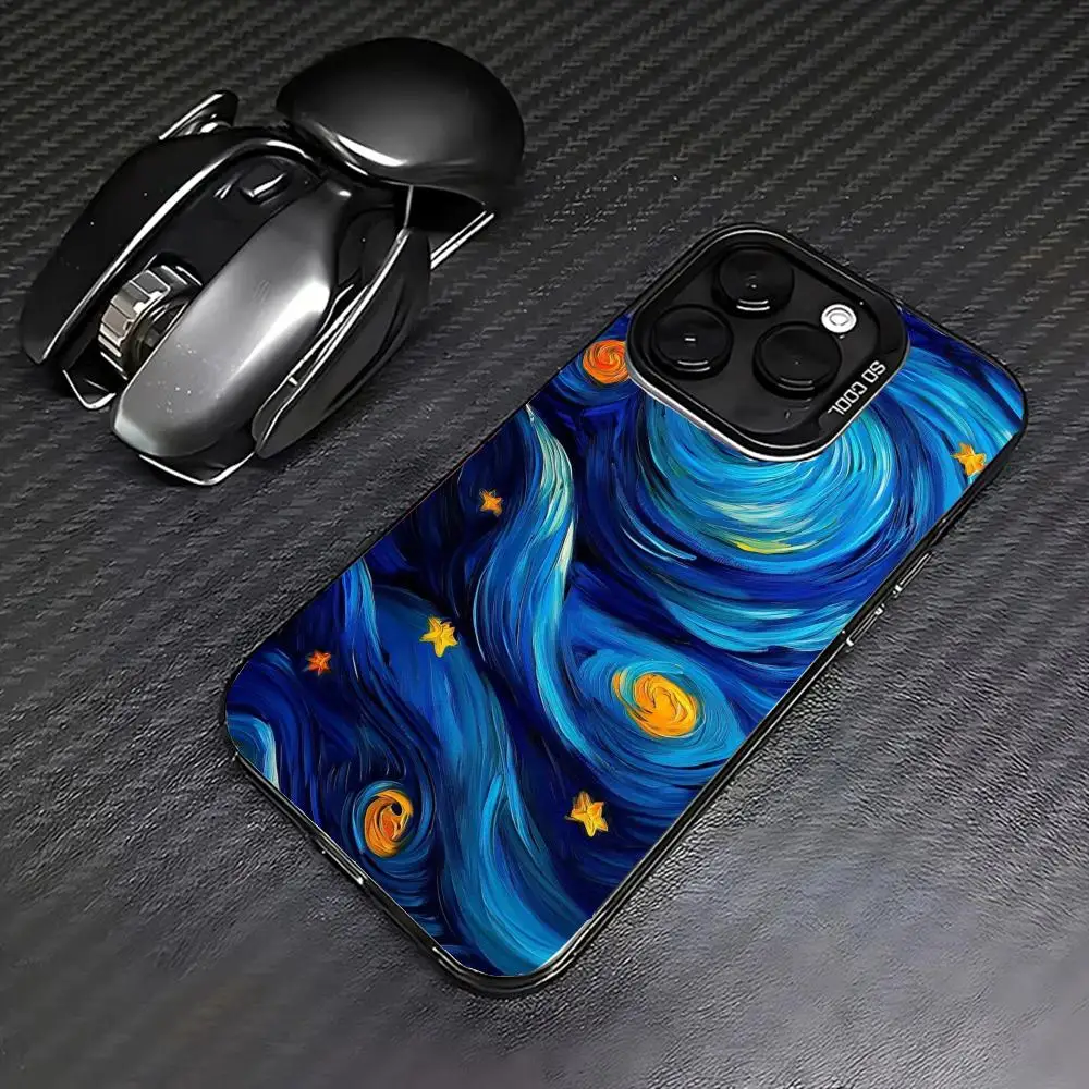 

Galaxy Landscape painting Phone Case case for iPhone17 16 15 14 13 12 11 Pro/ Max/Plus shock-proof rear cover anti-fingerprint