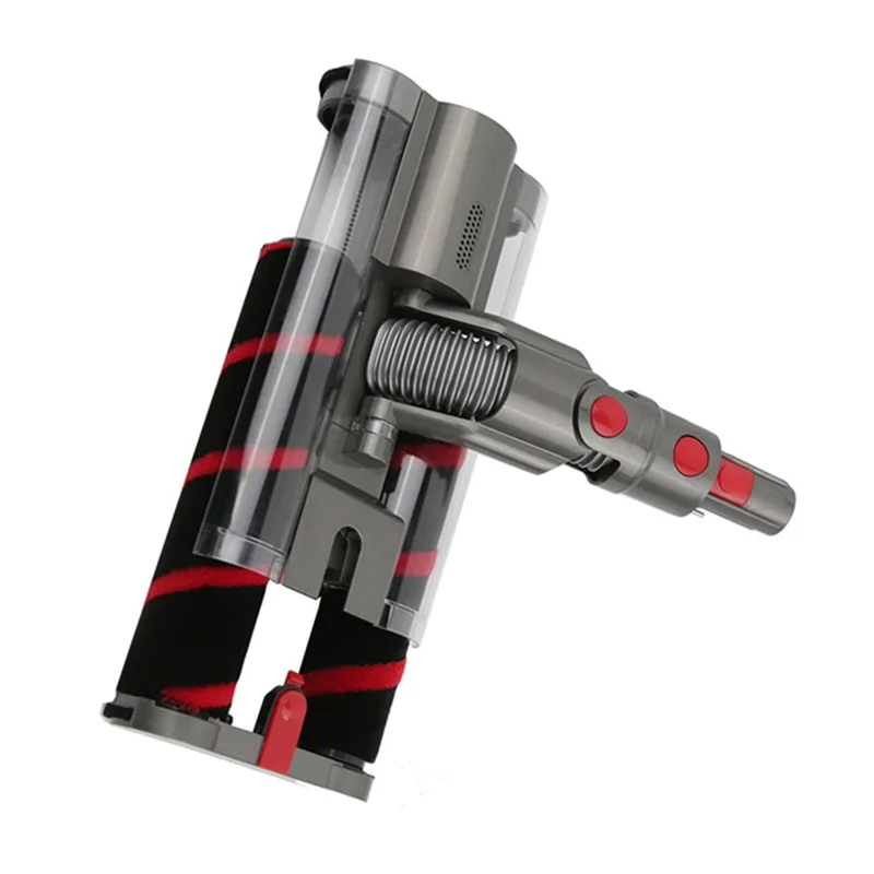 رأس محرك ABVI لـ Dyson Omni-Glide Sv19/21 رأس منظف الأسطوانة الناعمة مع فرشاة دوارة مزدوجة ملحقات مكنسة كهربائية