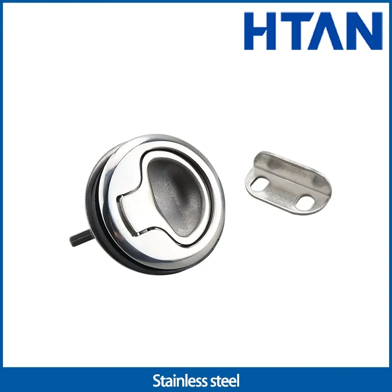 

Panel Lock Embedded Stainless Steel Handle Anti-Collision Lock Switch Cabinet Distribution Box Control Cabinet Lock