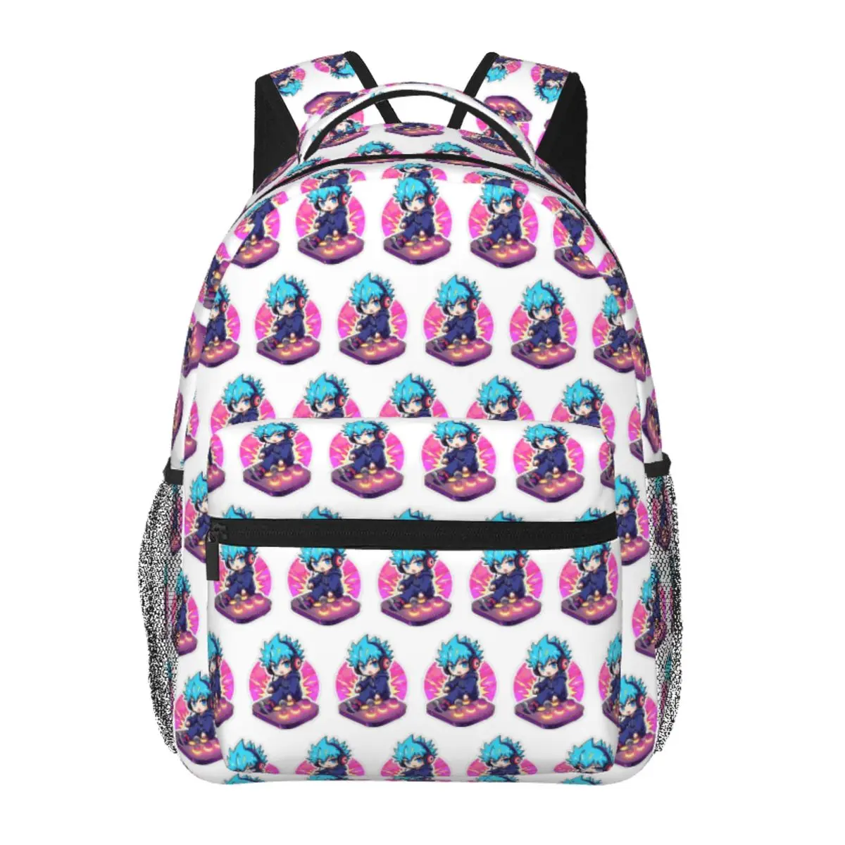 Arcade Pulse Hero Rucksack, Studenten-Büchertasche, Kinder-Schultasche, Computer-Umhängetaschen für Männer und Frauen