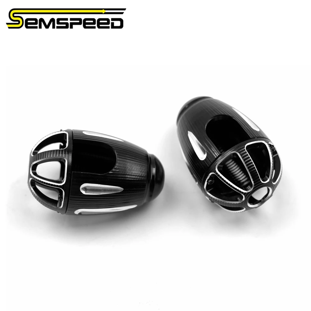 

1 Pair SEMSPEED Motorcycle CNC Aluminum Front Turn Signal Cover For Benda Dark Flag 950 Motorcycle Accessories