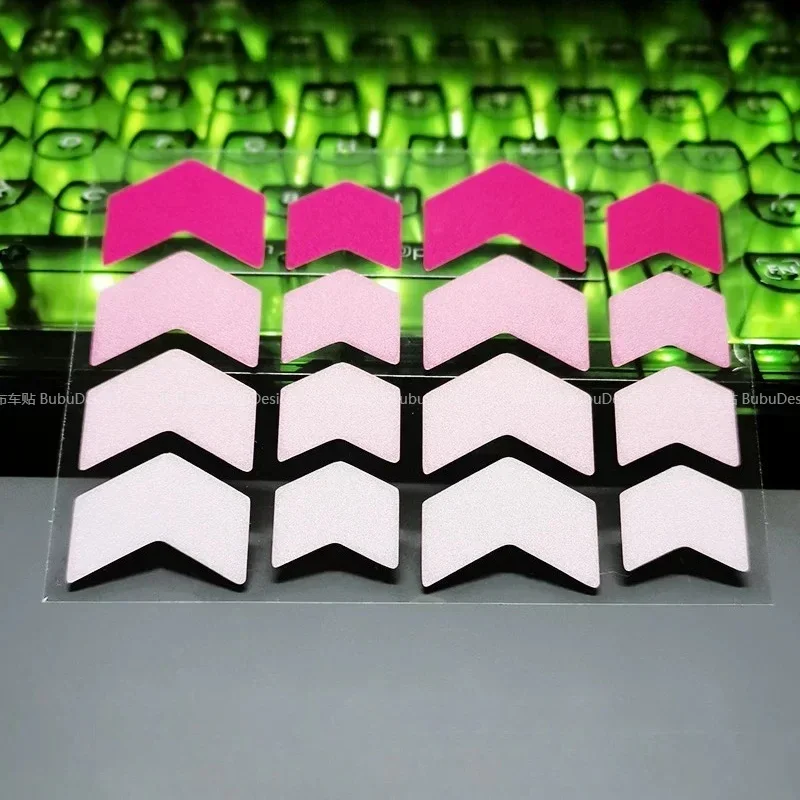 1Set Chevron Arrow Geometric Waterproof Vinyl Stickers For Bike Frame Wheel Rim Custom Decor