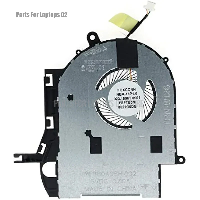 Pp CPU Cooling Fan for HP Pavilion X360 15-BR 15-BR077NR 15-BR004TX 15-BR068CL 15-BR082WM 15-BR010NR 924513-001 023.1008T.0001