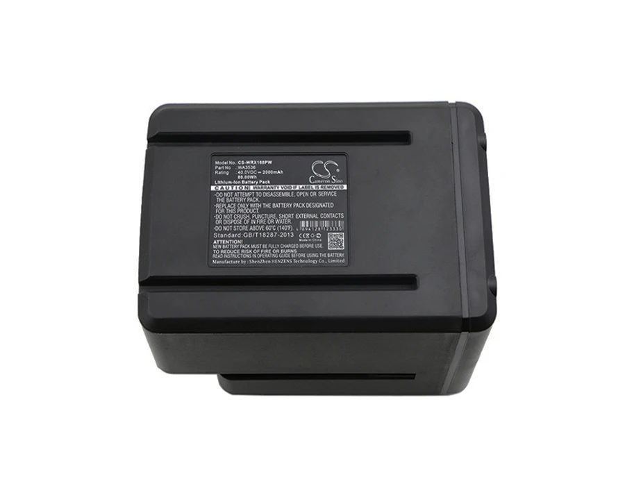 CS 2000mAh Battery For Worx WA3536 WG168E WG268E WG368E WG568E WG770E WG776 WG268E.9 WG568E.9 WG168E.9 WG368.9 WG776E.9