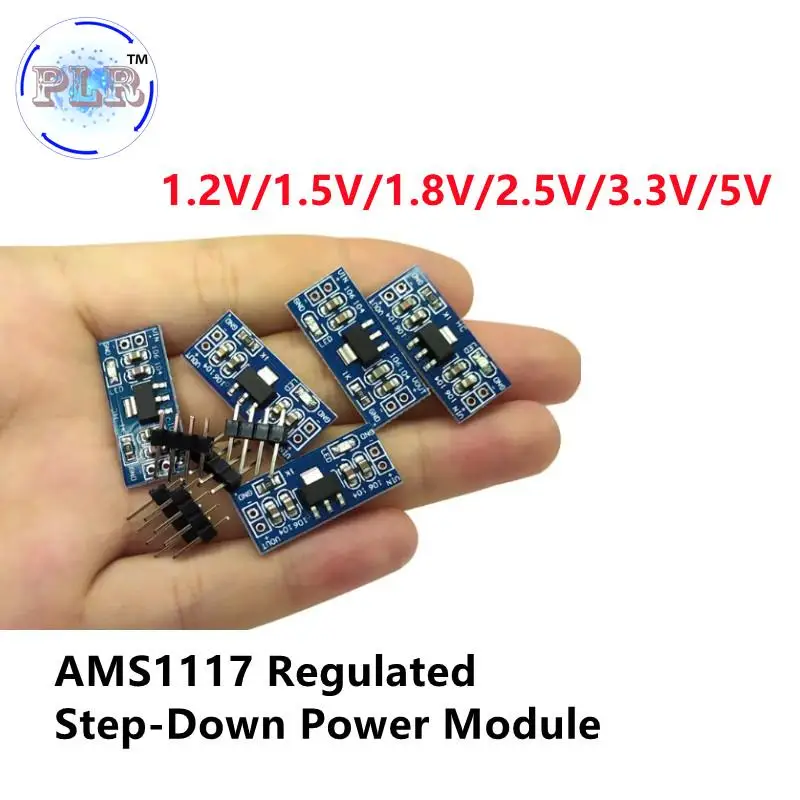 1PCS AMS1117 1.2V 1.5V 1.8V 2.5V 3.3V 5V power supply module AMS1117-5.0V power module AMS1117-3.3V For diy kit