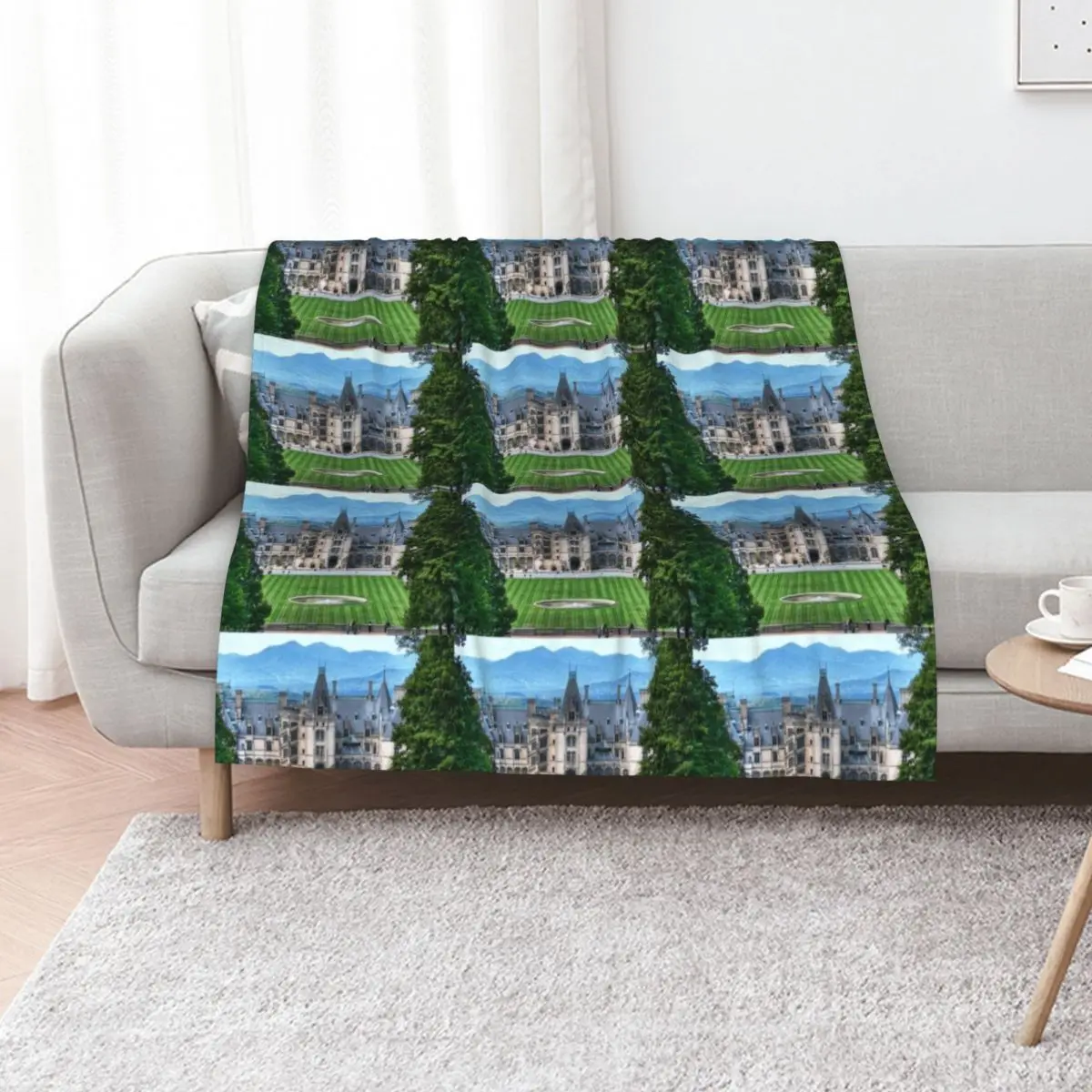 

Biltmore Estate Throw Blanket cosplay anime Decoratives Luxury Shaggy Blankets