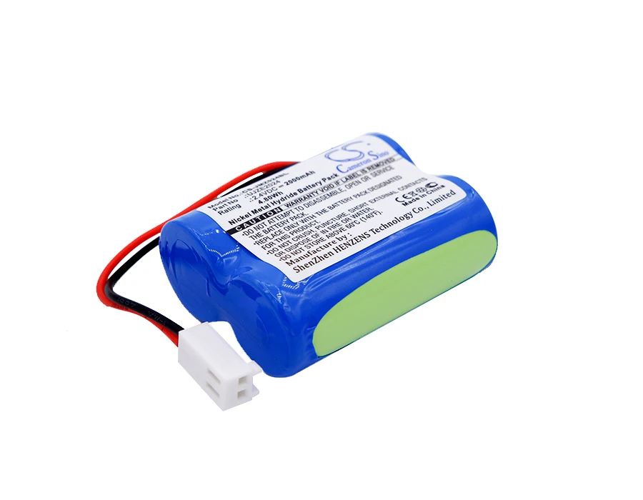 Crane Remote Cont Battery For  JAY UJZE2024 Transmitter UJ  UP Volts 2.4  Capacity 2000mAh / 4.80Wh  Product Type  +Tools Ni-MH