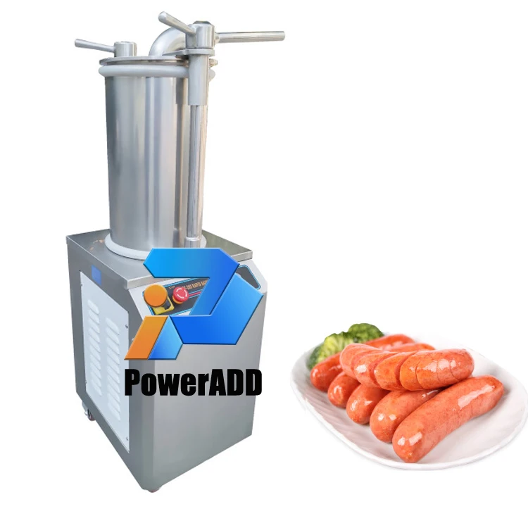 Large Capacity Hydraulic Vacuum Sausage Filling Machine Meat Product Making