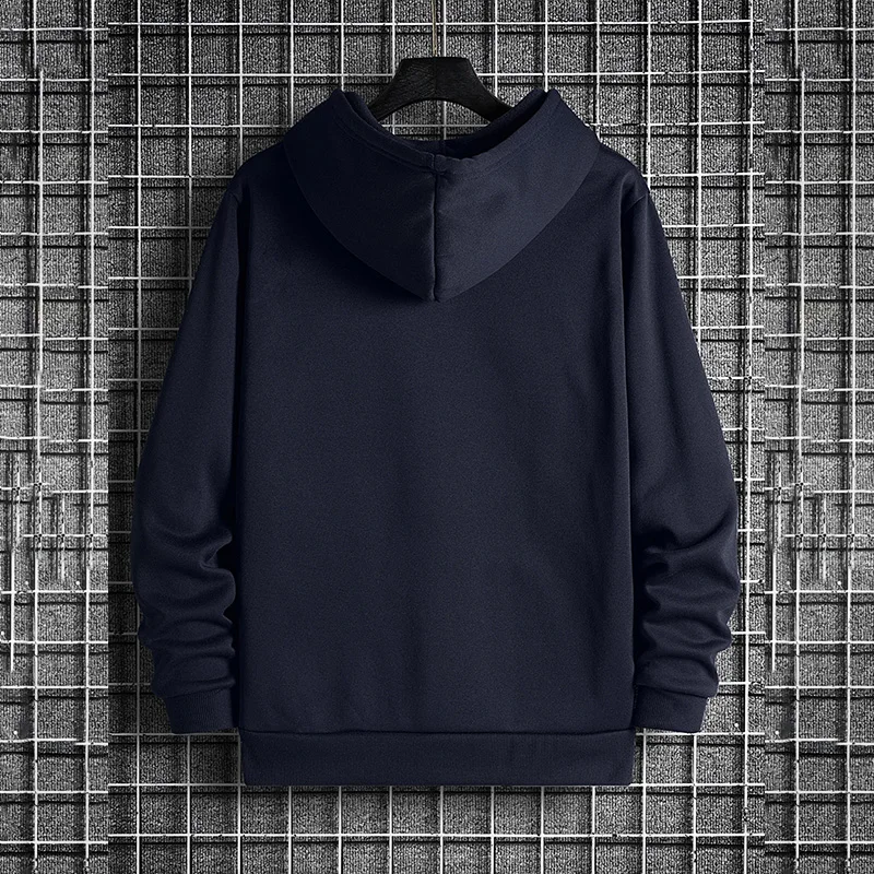 2025 herbst/winter Neue Ankunft männer Hoodie Hohe Qualität Einfarbig Mit Kapuze Sweatshirt Männlich Hause Outdoor Casual mode Pullover – Detail 11