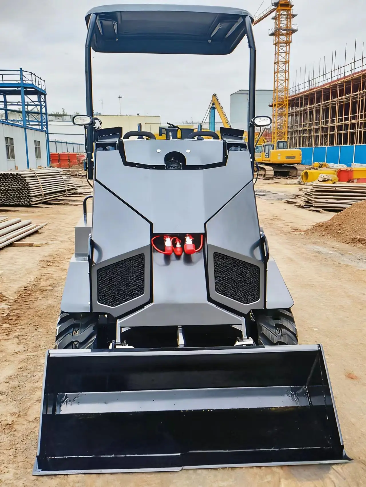 

Customized Crawler Skid Steer Loader Zero Turn For Construction Site Material Handling Road Snow Clearing Machinery