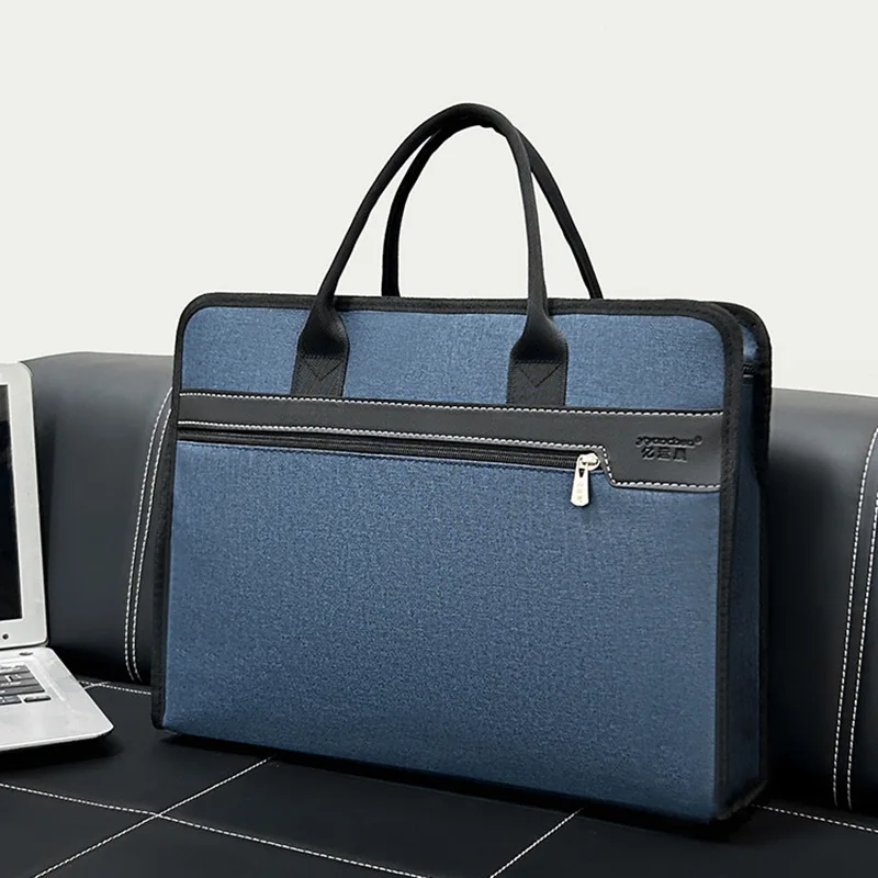 Briefcase Men File Bags Business Zipper Conference Bags Public Document Bags Briefcase Women Messenger Bag Men Laptop Bag Sac