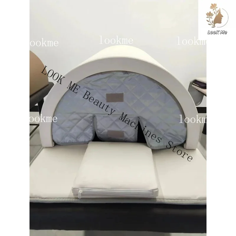 2025Newest far infrared body slimming sauna bed tourmaline therapy heated detox sauna bed