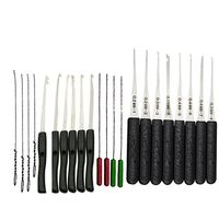 Lock Pick Set Locksmith Tool Lock Pin Broken Key Extractor Remove Hooks Stainless Steel DIY Professional Hand Hardware Set