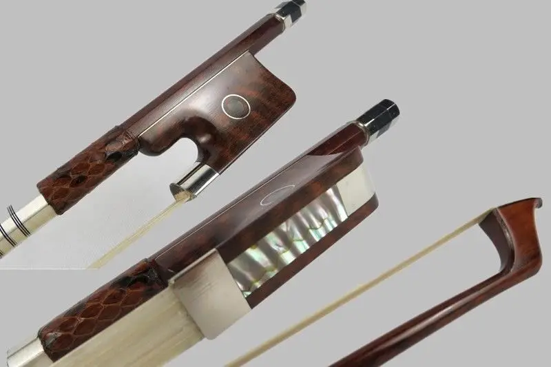 

Nice profession 27 1/2" letterwood 4/4 cello bows,letterwood frog