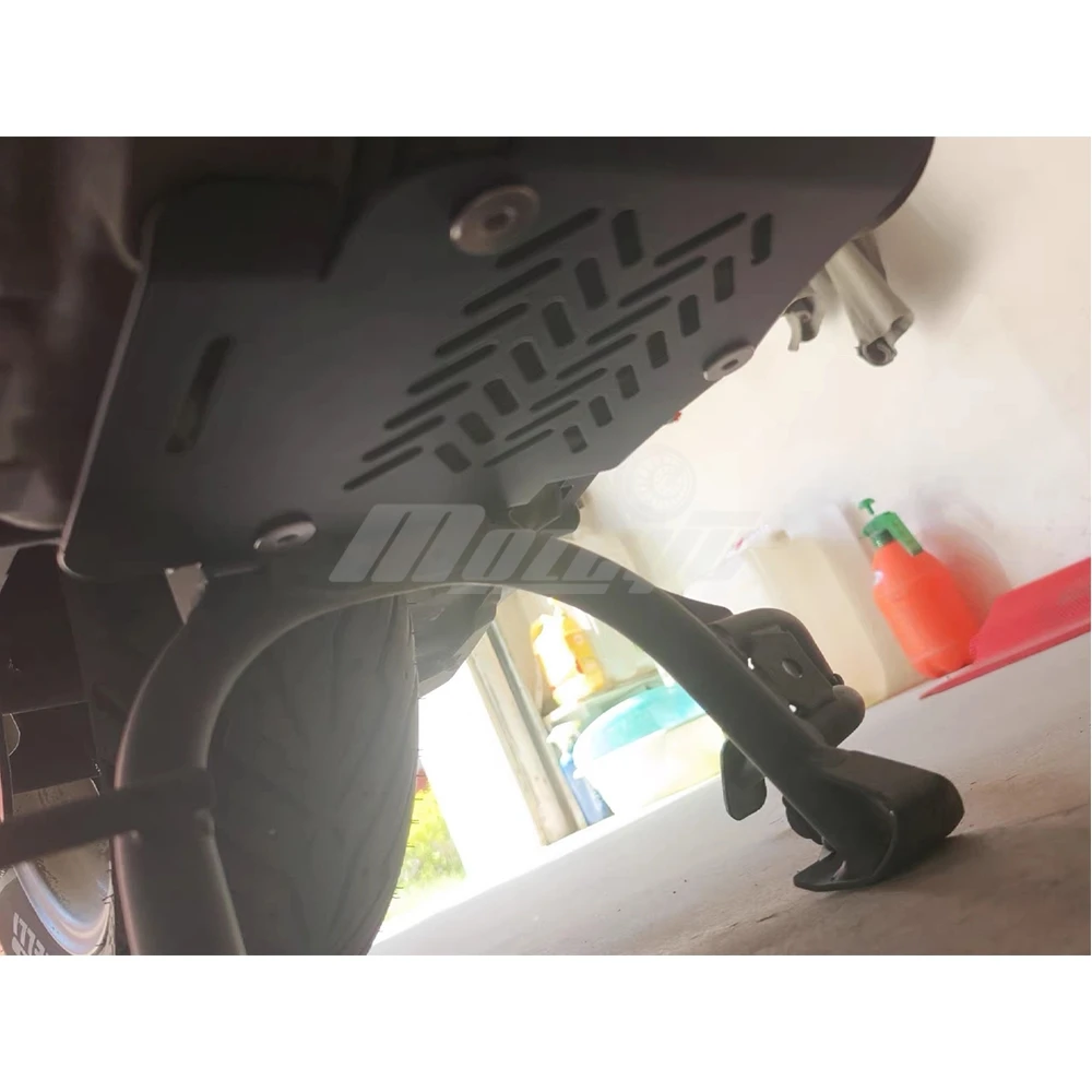 Motorcycle Scooter Engine Guard Front Skid Plate Low Engine Skidplate Guard Covers Protection For Voge 350 SR4 MAX Sr4Max SR 4