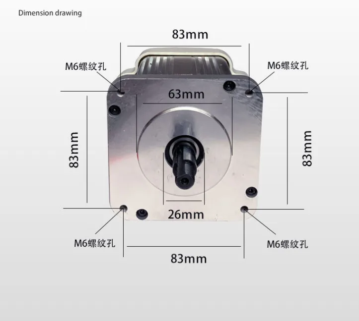 Imagem -05 - Servo Motor sem Escova com Controle de Velocidade Lixadeira Máquinas para Trabalhar Madeira Letra Saw Lathe 550w 750w 1100w Botão 220v