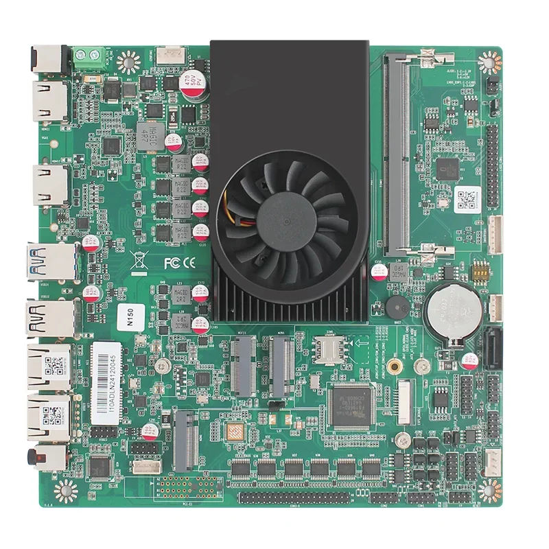 i3 N305/N150 six-bit NAS main board 10 Gigabit network port 2 2.5G/1 2 m.2