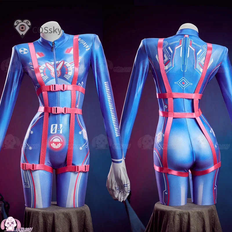 

Костюм для косплея D.va из игры Overwatch, новый модный эластичный комбинезон в стиле киберпанк, сексуальный женский костюм DVA для Хэллоуина, карнавала, вечеринки