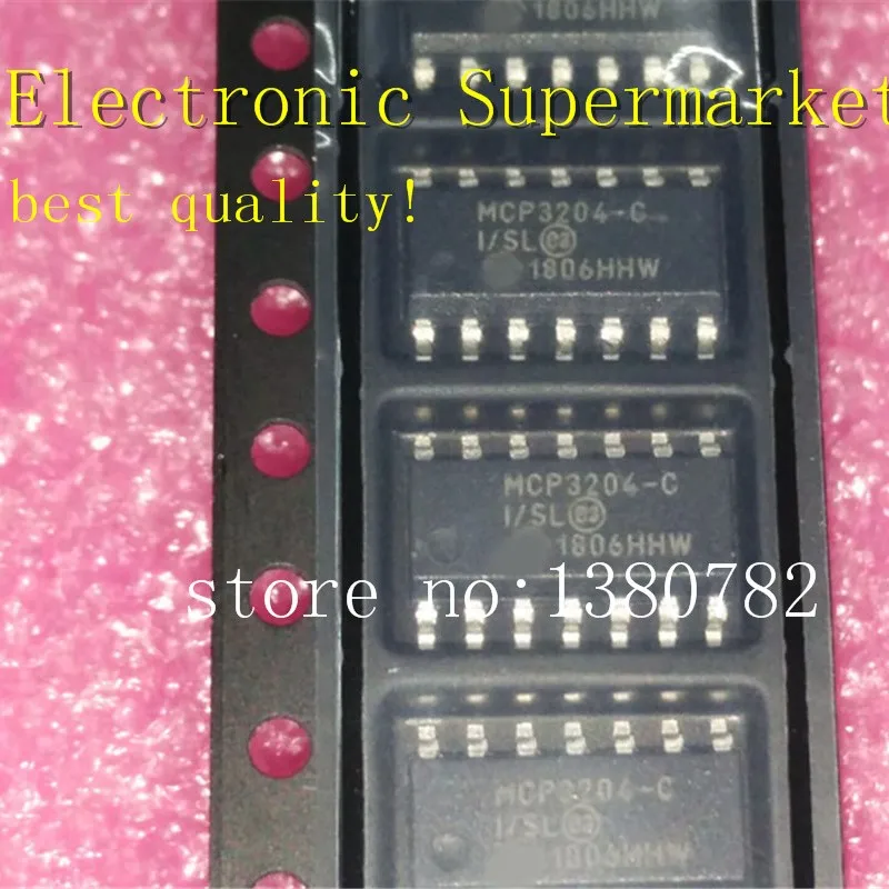 

Free Shipping 5pcs-20pcs/lots MCP3204-CI/SL MCP3204 SOP-14 100% New original IC In stock!