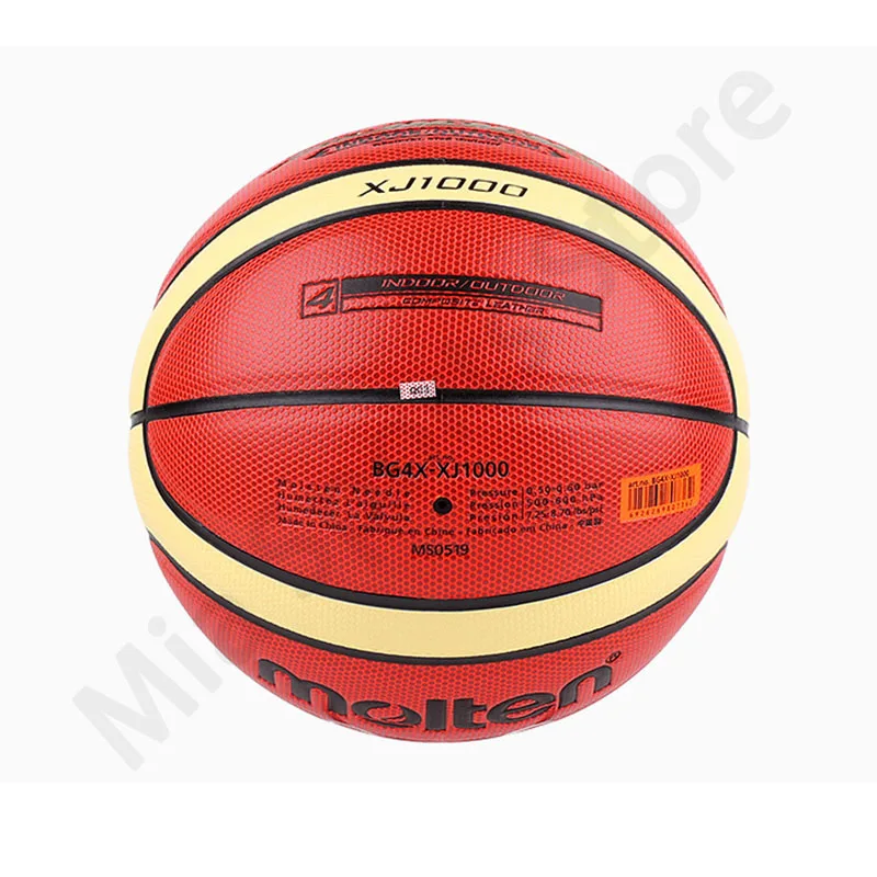 Molten-Ballons de Basket-Ball XJ1000, Taille 4 5 6 7, Standard, pour Entraînement Niket Extérieur, Ikfor Femmes et Hommes Jeunes, Cadeaux Gratuits