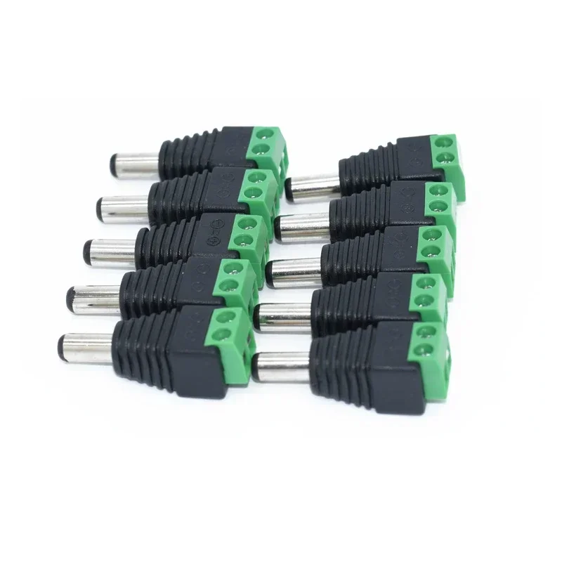 Professional BNC Connector Adapter Plug for CCTV security cameras, 10pcs/lot Converter