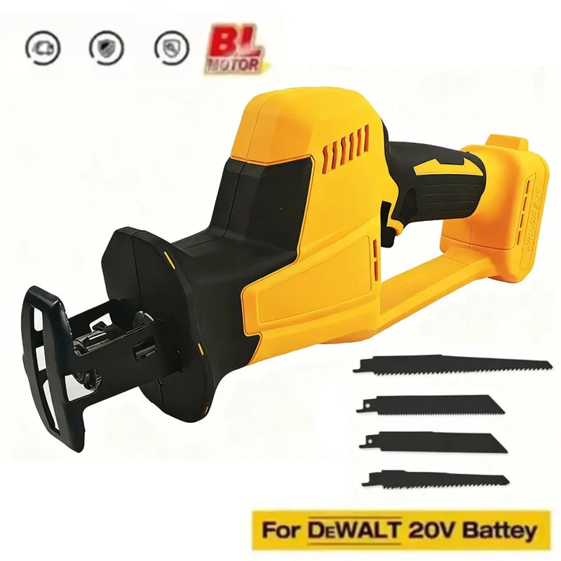 

Электрическая бесщеточная электрическая сабельная пила, аккумуляторная ручная пила для резки деревьев, электроинструмент для батареи Dewalt 20 В