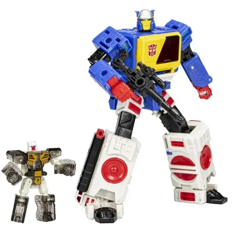 Hasbro Transformers Toys Legacy Evolution Metalhawk Twincast and Autobot Rewind Voyager 7-inch Action Figure Gift