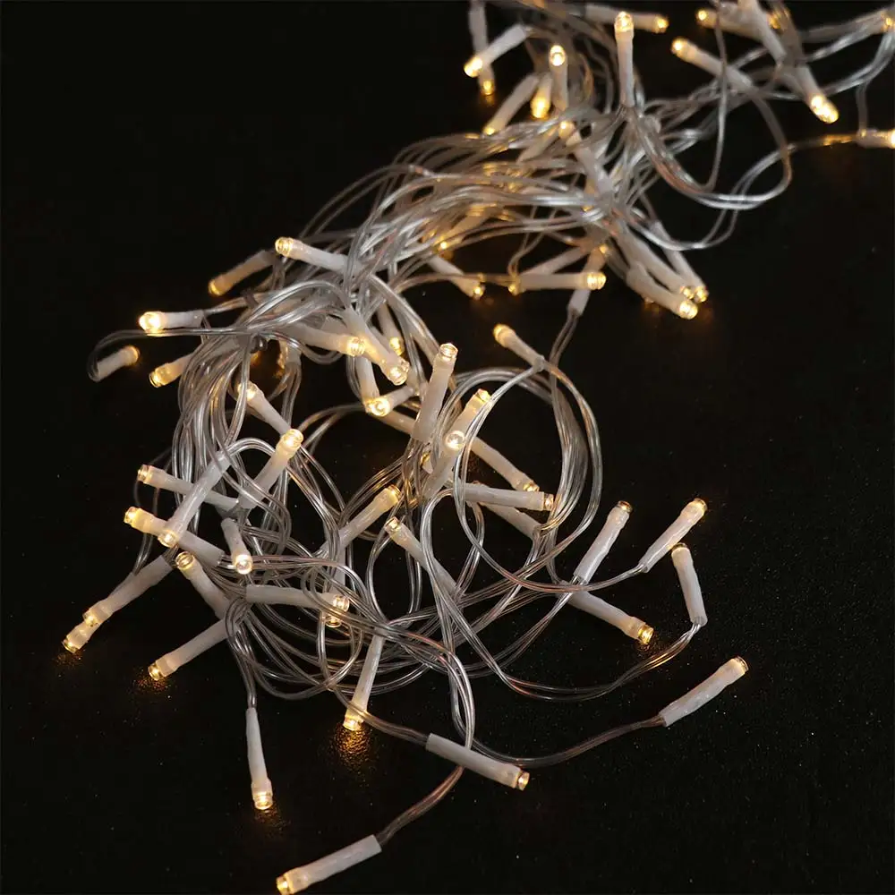 4M/7M Length Solar LED Curtain Light 8 Modes Waterproof Christmas Garland Light Ultra Bright Outdoor String Light Street Decor