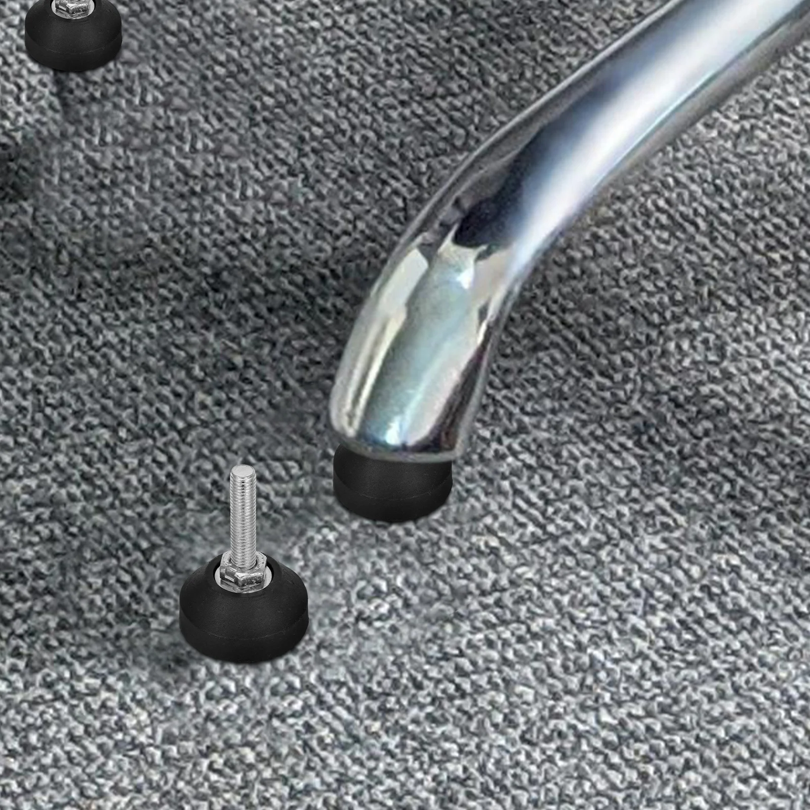 8Pcs Adjustable Table Legs Furniture Leveling Feet Adjustable Feet for Wardrobe Adjustable Table Legs Levelers Mechanical Equipm