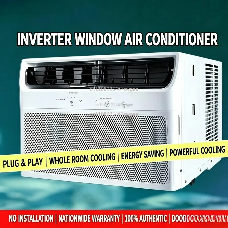 Frequency Conversion Window Air Conditioner 1 Mobile All-in-one Machine Large 1P Rental Room Portable Air Conditioner 1.5 Horses