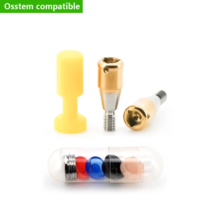 For Osstem Ball Abutment Dentistry Implant Screw Retained over Denture Ball Attachment for Osstem Implant Dental Tools