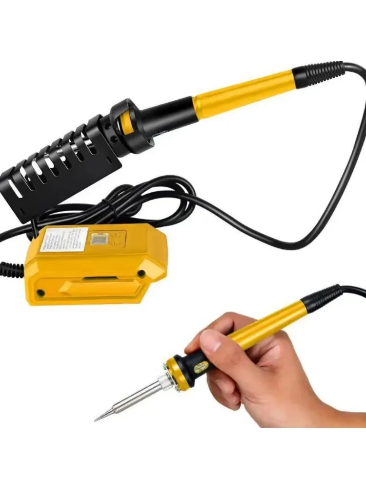 Przenośny zestaw lutownicy kompatybilny z akumulatorem Dewalt 20V 60W Bezprzewodowa lutownica elektryczna do napraw domowych DIY — zdjęcie produktu 7