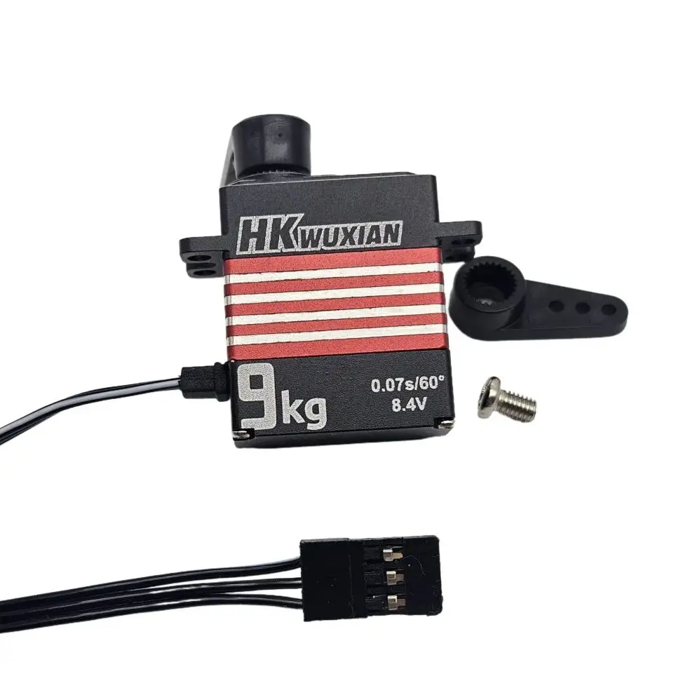9KG Servo Micro All Metal Digital Hollow Cup Servo High Voltage High Torque High Speed High Power Micro Digital Servo