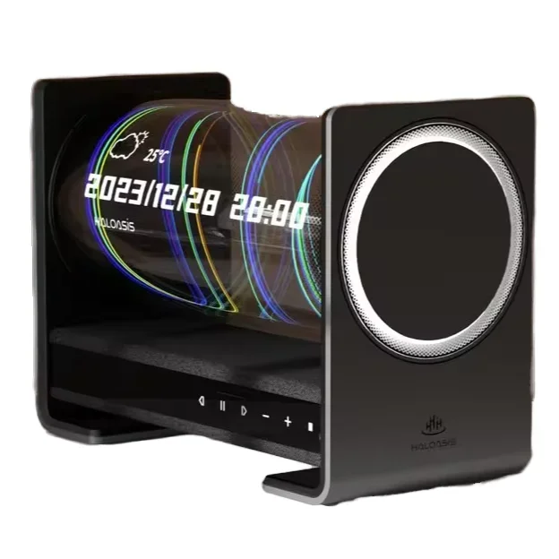 

Smart App Wireless Holographic Lyric Speaker 360-degree Transparent Bluetooth Sound Holographic Display Speaker