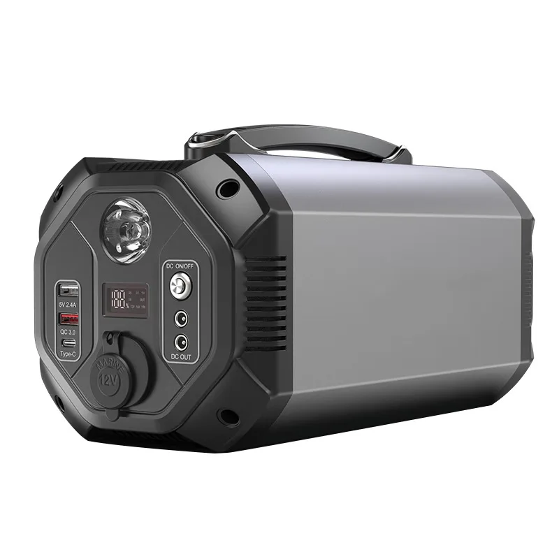 500 watt lithium battery bank portable solar power station solar charger pure sine wave power station