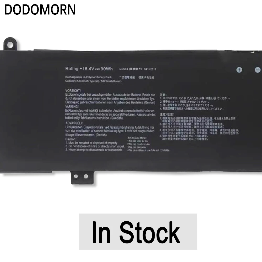 C41N2013 C41N2013-1 Laptop Battery For ASUS ROG Strix G513 G513IM G713 G713IM G713QM Rog G533 G533QM G533QR G733ZM