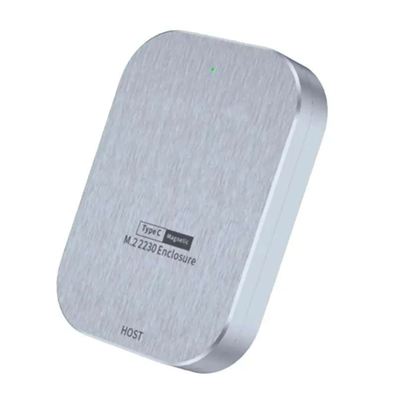 

Высокоскоростной магнитный корпус для SSD-накопителя для мобильного телефона, M.2 NVMe 2230, USB 3.2 Gen 2 Type-C, внешний корпус 10 Гбит/с