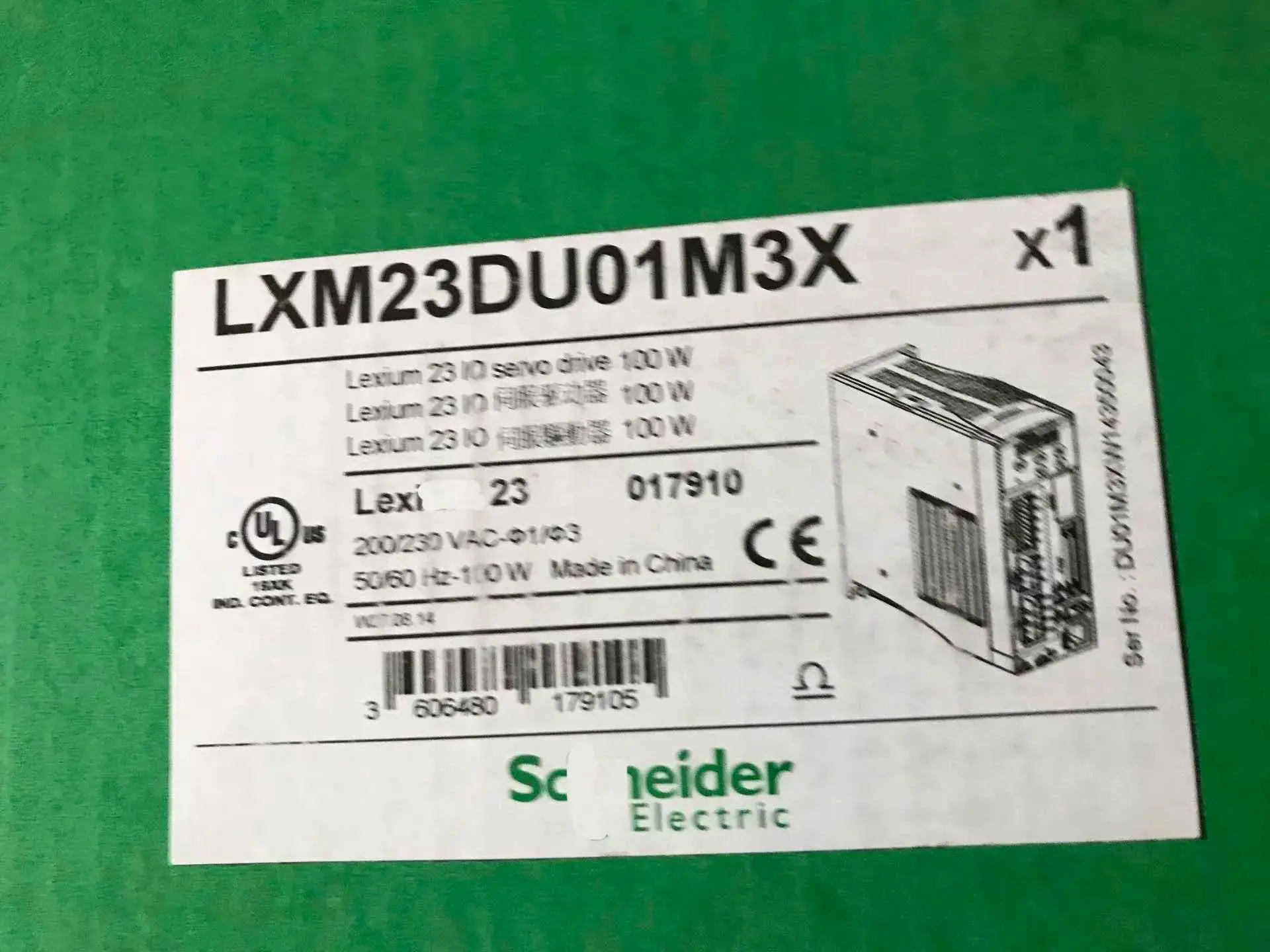 New LXM23DU01M3X Servo Drive for Schneider Industrial Motion Control