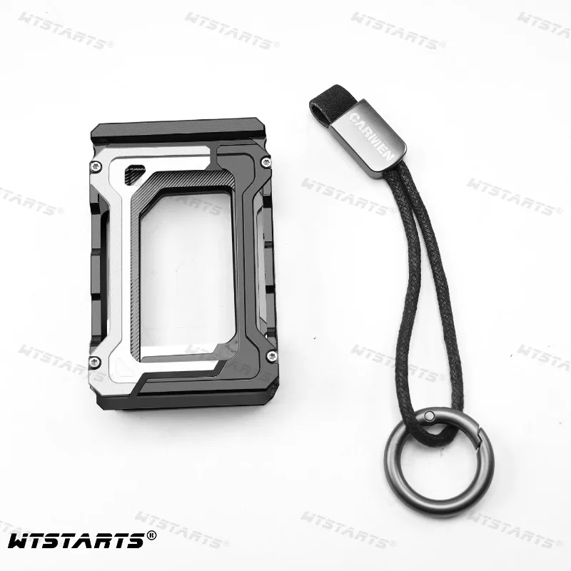 For BAIC 212 T01 Aluminum keychain cover fully covered, scratch-proof and shock-proof,car key bag,metal protector,auto parts