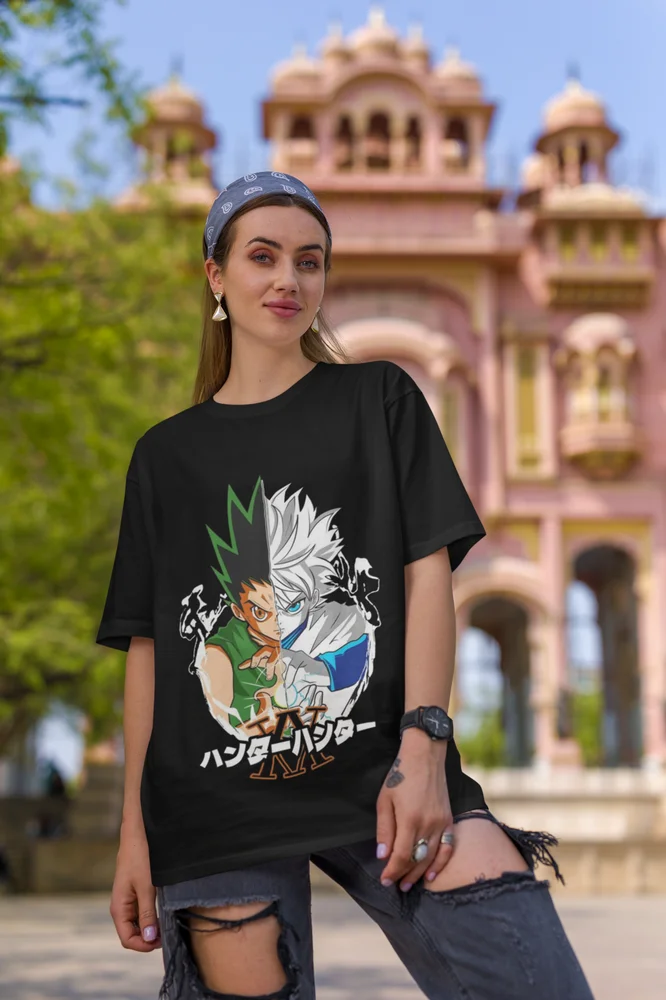 Killua Shirt Gon Hunter X Hunter Tshirt HXH T-Shirt Anime Hisoka Meruem Illumi