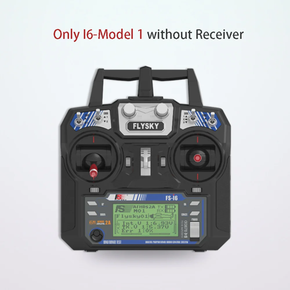 Flysky FS-i6 FS I6 2.4G 6ch RC Zender Controller FS-iA6 / FS-iA6B Ontvanger voor Quadcopter DIY Drone