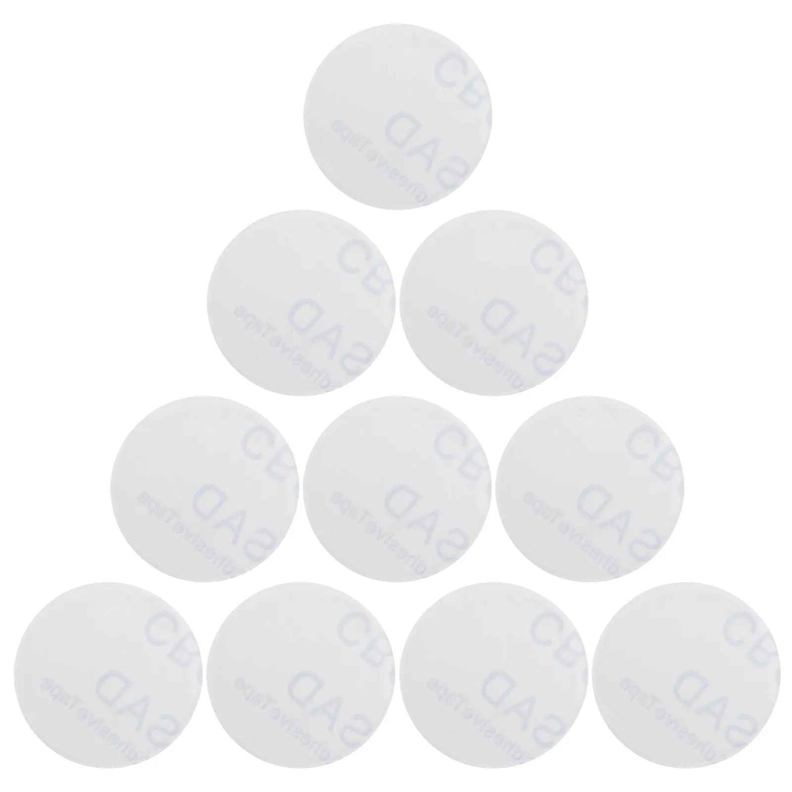 50Pcs Clear Anti Slip Pads Round Self Adhesive Furniture Grippers for Glass Table Tops Non Slip Bumpers Table Stoppers to