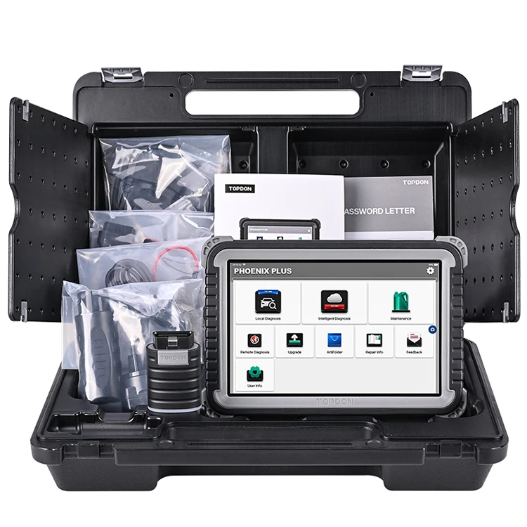 2021 new product topdon phoenix plus used for cars ecu programming full system car auto automotriz diagnostic machine