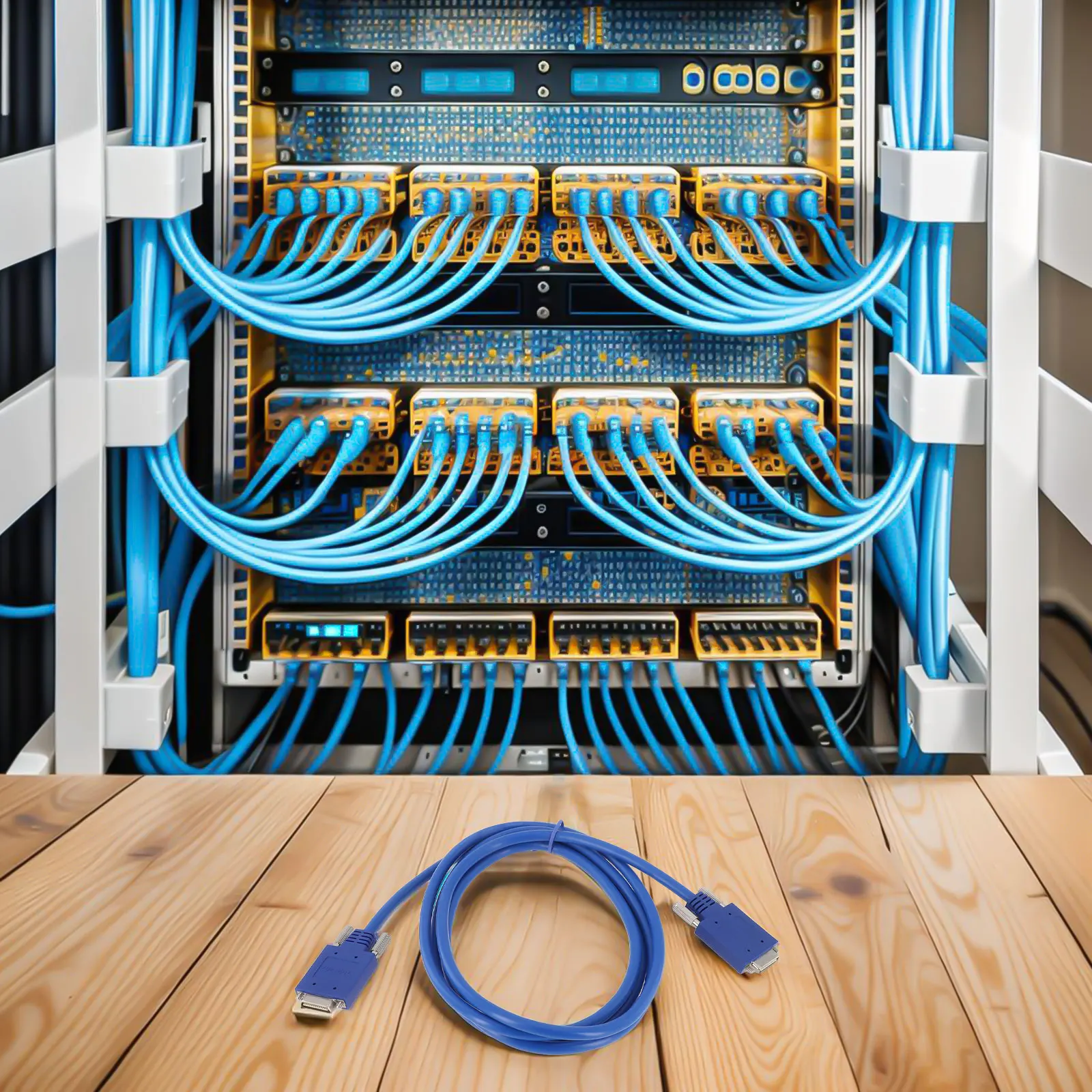 Back-to-back Cable DTE-DCE Cable Data Center Wiring Plastic Material Scsi Cable Switch Stacking Cable Mid-range Networking