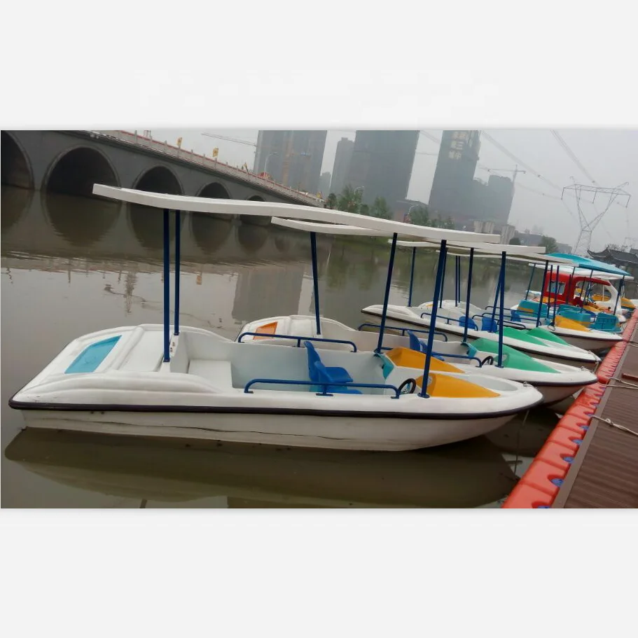 Water play equipment from factory electric boat M-022 water park bumper boat pedal boat water bicycle manufacturer