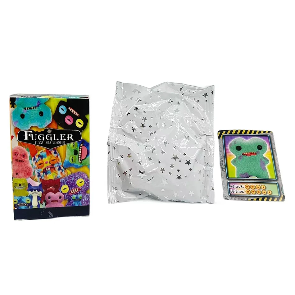 Echte Fuggler Blind Box Figur Ugly Monster Tooth Wide Eyed Weirdo Annoyed Alien Screech V3 Grin Grin Sammlermodell Spielzeug